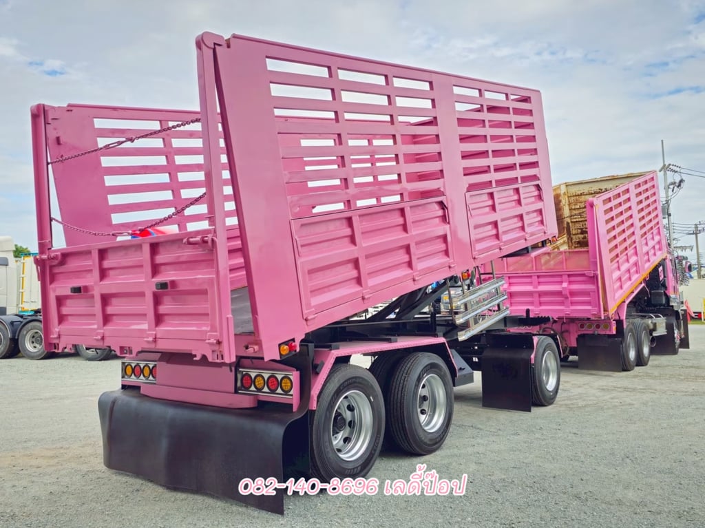 สิบล้อดั้มพ์พ่วงเกษตร ISUZU FXZ 360แรง ปี 2566 (1364,2110)
