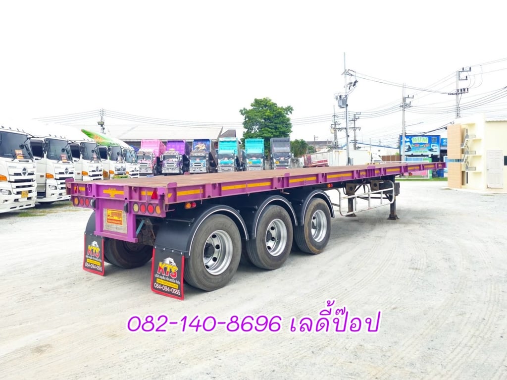 หางพื้นเรียบ สามเพลา อู่ Panusmawim ปี 55 (7198)