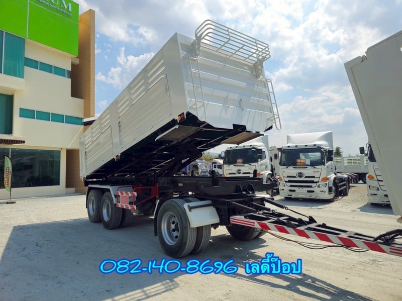 สิบล้อดั้มพ์พ่วง HINO FM1A 344แรง ปี 2565 (2753,1976) สิบล้อดั้มพ์พ่วง HINO FM1A 344แรง ปี 2565 (2753,1976)