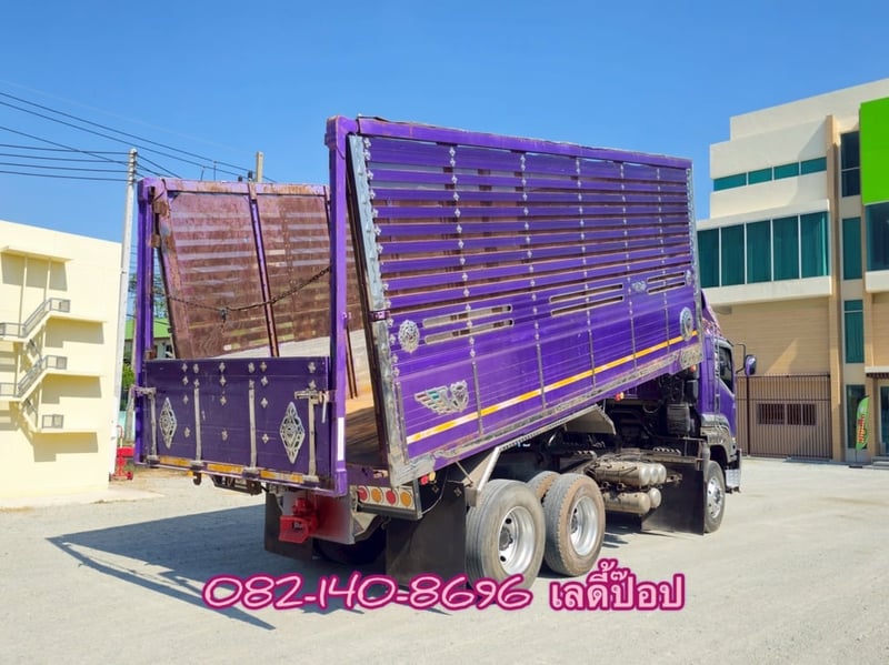 สิบล้อดั้มพ์คอกเกษตร  ISUZU FXZ 360แรง ปี 2554 (9033)