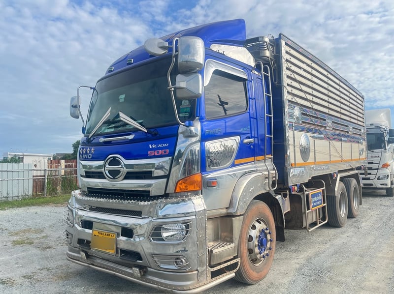 สิบล้อดั้มพ์ HINO FM1A 344 แรง ปี 2566 (2108)