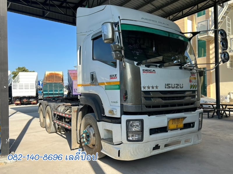 สิบล้อหัวลาก ISUZU GXZ 360แรง ปี 56 (1581)