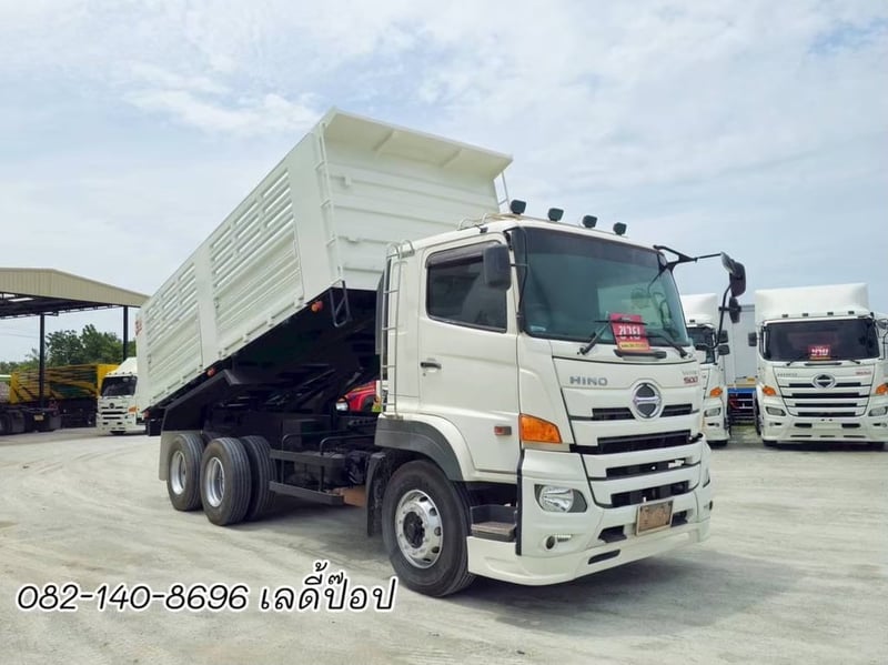 สิบล้อดั้มพ์ HINO FM1A 344แรง ปี 2566 (1506) สิบล้อดั้มพ์ HINO FM1A 344แรง ปี 2566 (1506)