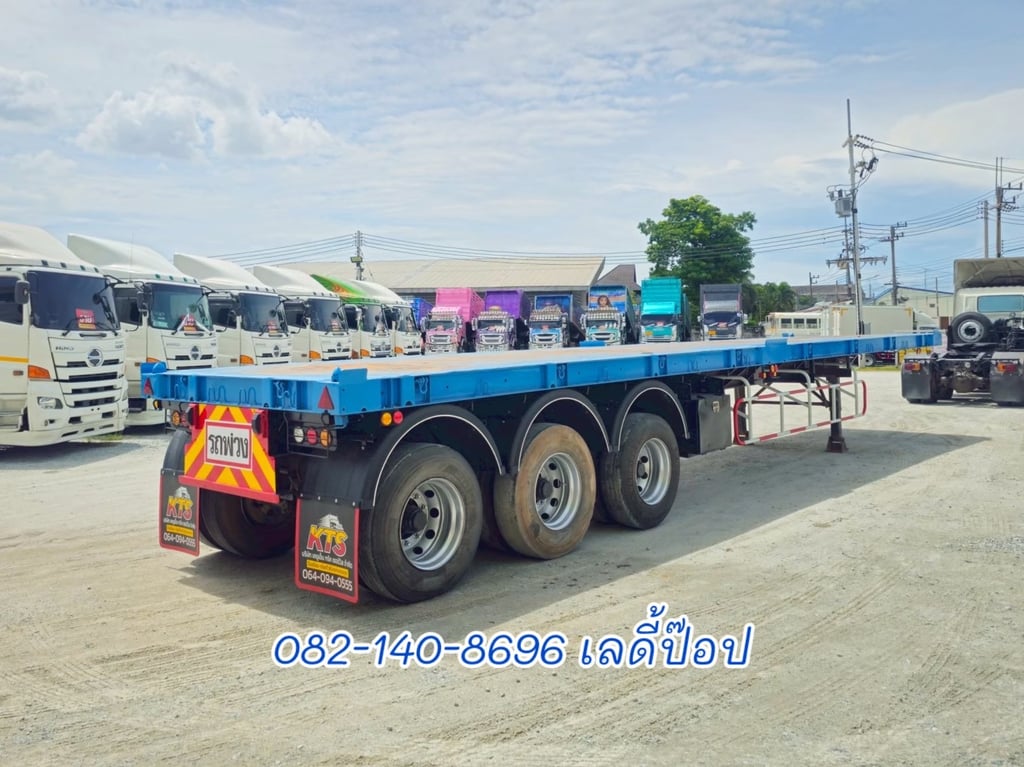 หางพื้นเรียบ สามเพลา อู่WAFA ปี 65 (8655)