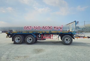 หางพ่วงพื้นเรียบ สามเพลา อู่ ซุ่นชัย ปี 2559 (2767)