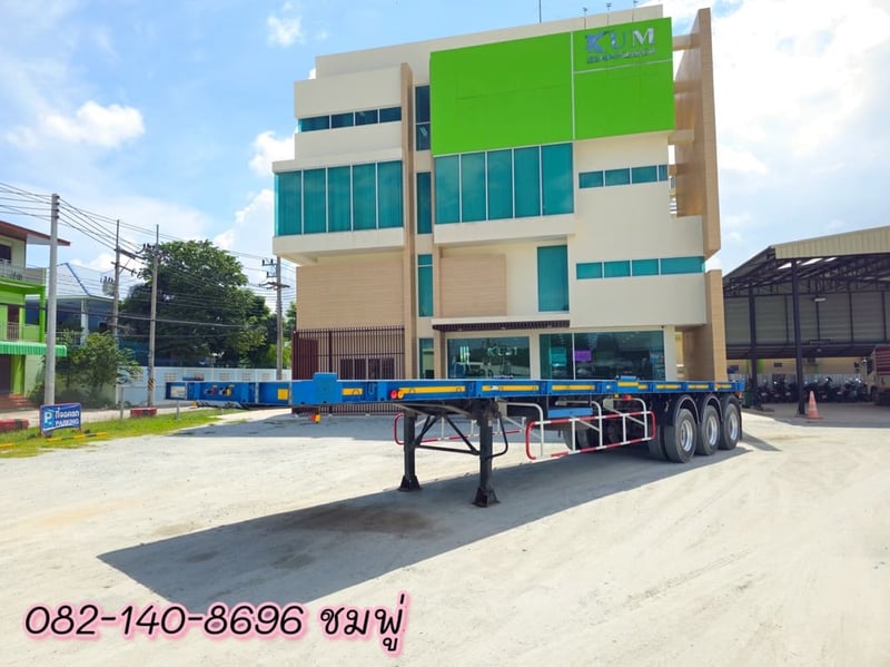 หางพื้นเรียบ สามเพลา อู่ WAFA ปี 65 (5439)