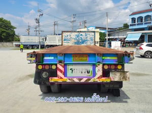 หางพ่วงพื้นเรียบ สามเพลา อู่ซุ่นชัย ปี 2559 (2767) หางพ่วงพื้นเรียบ สามเพลา อู่ซุ่นชัย ปี 2559 (2767)