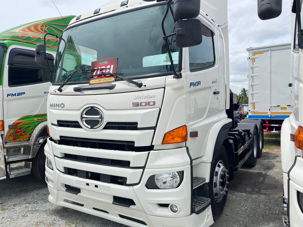 สิบล้อหัวลาก HINO FM1A 344 แรง ปี 2562 (1609) สิบล้อหัวลาก HINO FM1A 344 แรง ปี 2562 (1609)