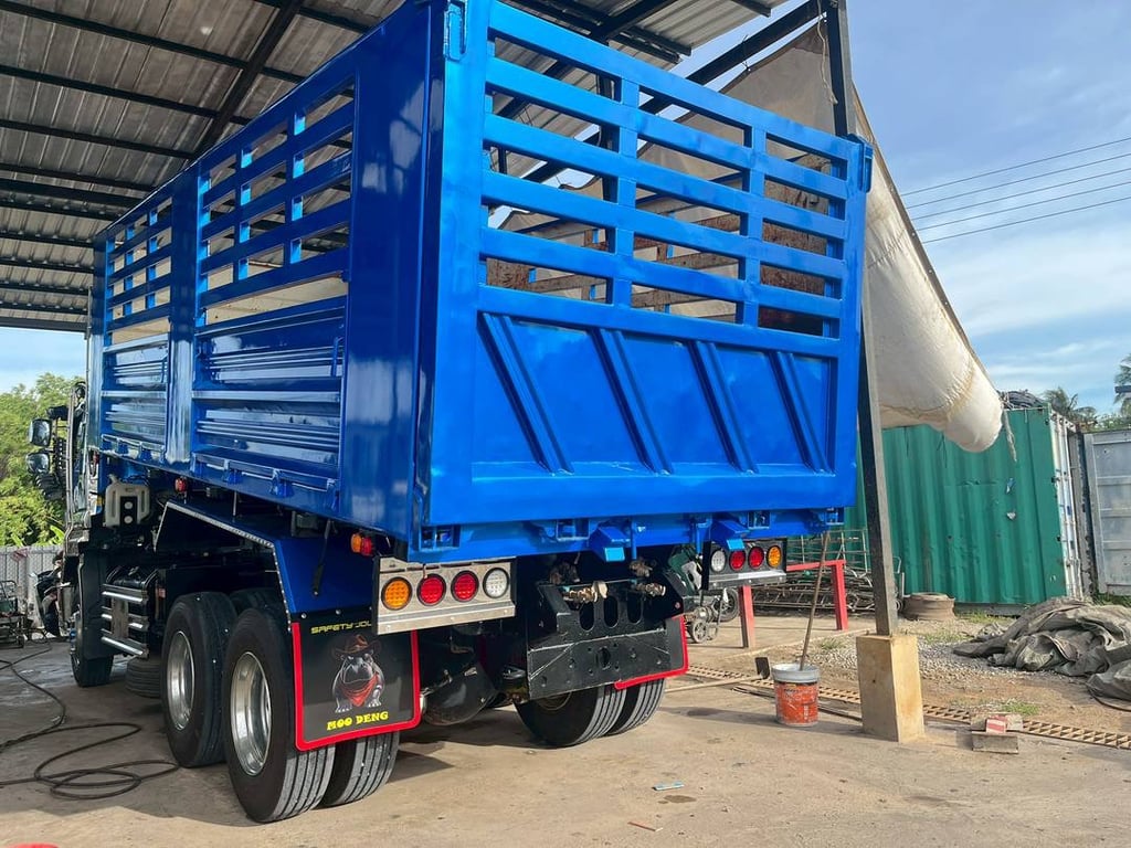 สิบล้อดั้มพ์ ISUZU FXZ 360แรง ปี 66 (3502)