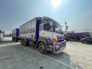 สิบล้อดั้มพ์เกษตรแม่ลูก HINO FM1A 344 แรงม้า ปี 2561 (3362,3363)