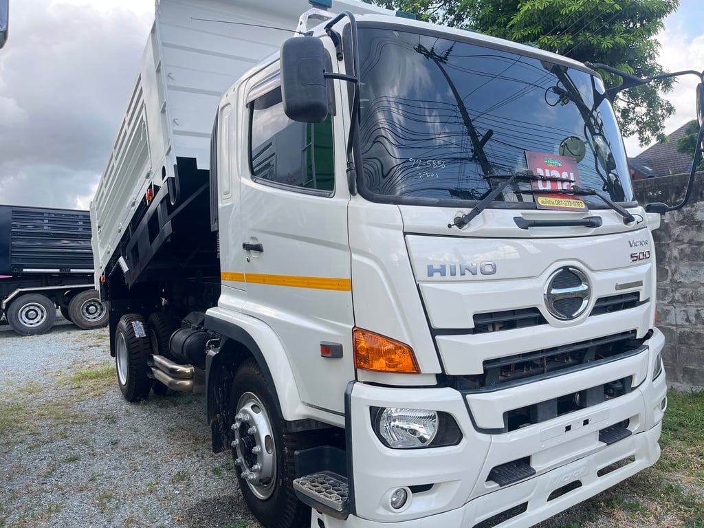 หกล้อดั้มพ์ HINO VICTOR 500 FG8J 260แรง ปี 66 (5856)