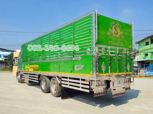 สิบล้อกระบะคอก HINO FL8J 260 แรงม้า ปี 2566 (5115) สิบล้อกระบะคอก HINO FL8J 260 แรงม้า ปี 2566 (5115)