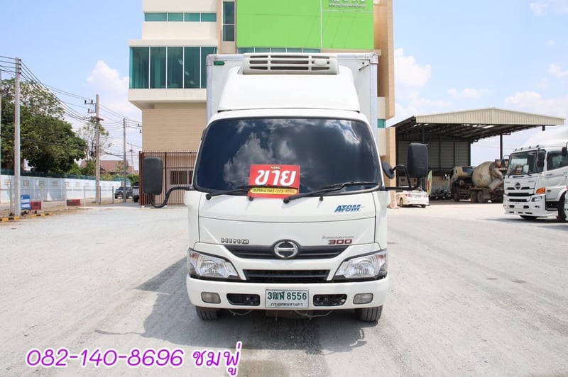 สี่ล้อตู้เย็น HINO XZU 136 แรง ปี 2567 (8556) สี่ล้อตู้เย็น HINO XZU 136 แรง ปี 2567 (8556)