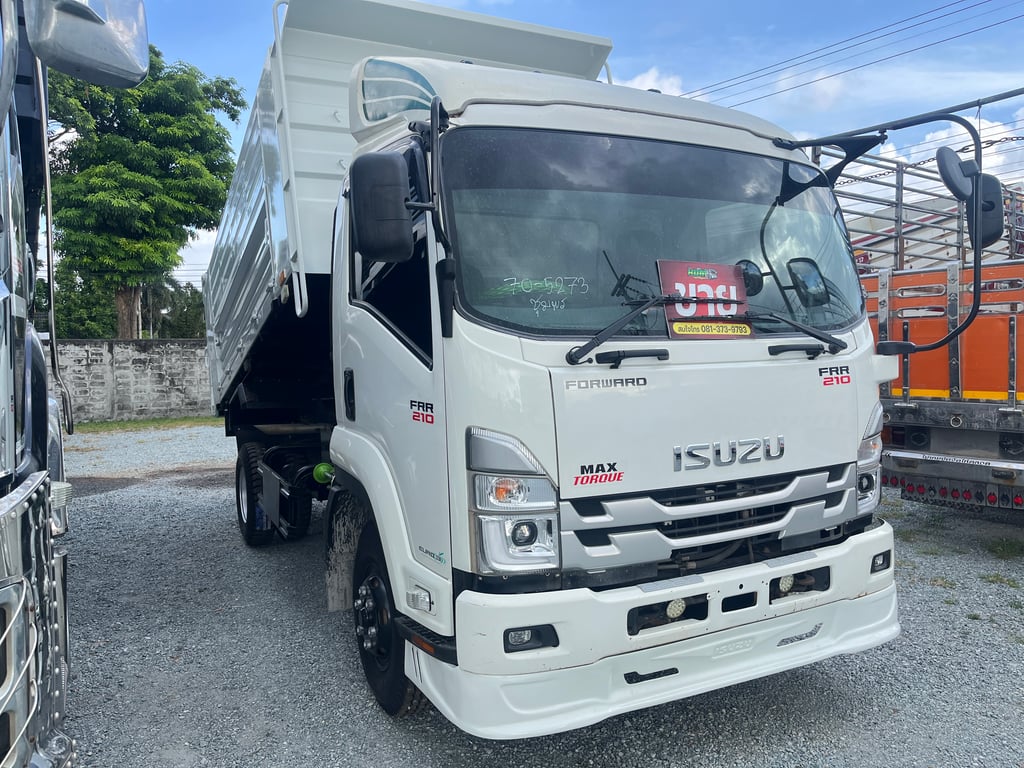หกล้อดั้มพ์ ISUZU FRR 210แรง ปี 66 (5273) หกล้อดั้มพ์ ISUZU FRR 210แรง ปี 66 (5273)