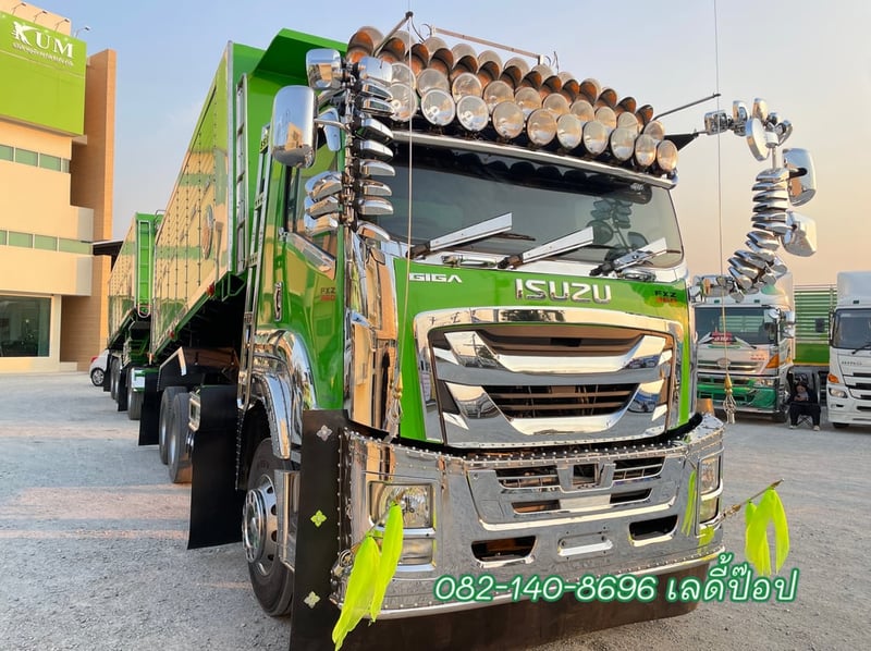สิบล้อดั้มพ์พ่วง ISUZU FXZ 360แรง ปี 2565 (2868,2869) สิบล้อดั้มพ์พ่วง ISUZU FXZ 360แรง ปี 2565 (2868,2869)