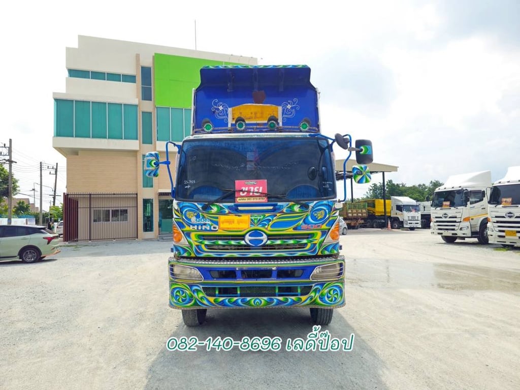 สิบล้อดั้มพ์พ่วง HINO FM1A 344แรง ปี 2556 (3163,3164)