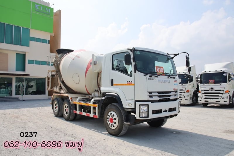 ‼️ลดกระหน่ำ ต่ำกว่าทุน‼️ สิบล้อโม่ปูน Isuzu FXZ 320 แรงม้า ปี 66 (0237) ‼️ลดกระหน่ำ ต่ำกว่าทุน‼️ สิบล้อโม่ปูน Isuzu FXZ 320 แรงม้า ปี 66 (0237)