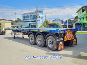 หางพื้นเรียบ สามเพลา อู่ WAFA ปี 65 (5439)