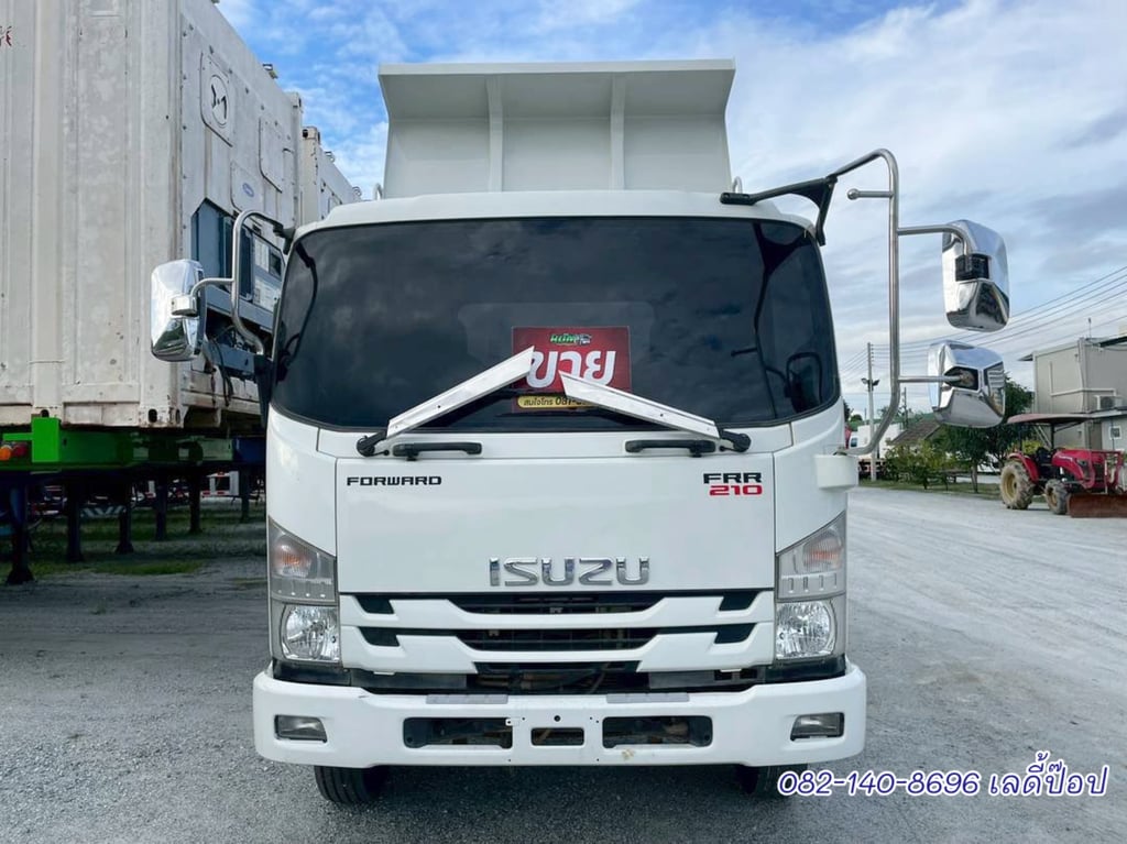 หกล้อดั้มพ์มือสอง ISUZU FRR 210แรง ปี 64 (3063)  #หกล้อดั้มพ์มือสอง