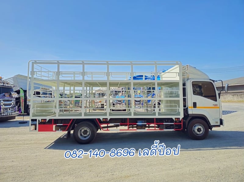 หกล้อบรรทุกน้ำดื่ม ISUZU FRR  190แรง ปี 2564 (4513)