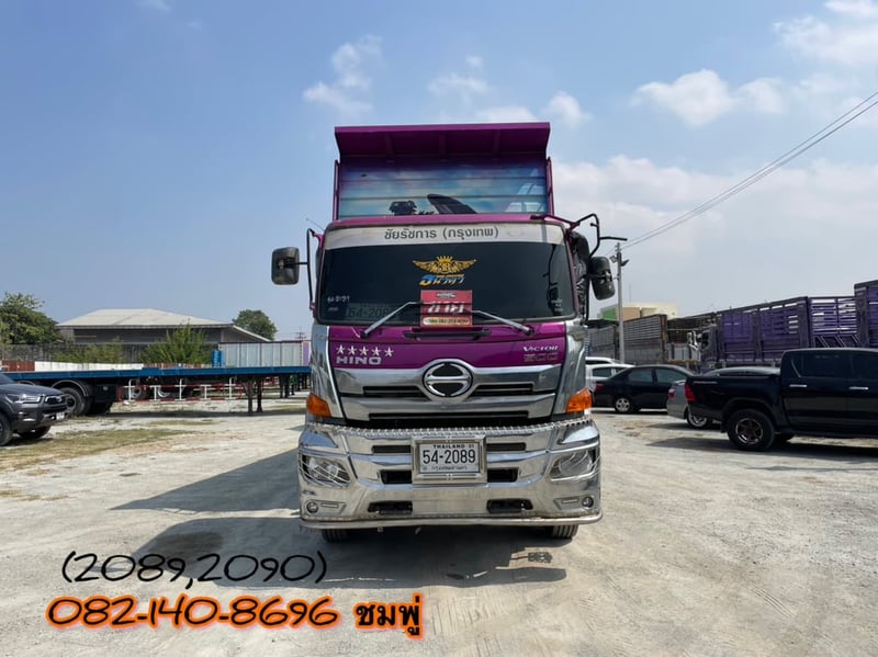 สิบล้อดั้มพ์ HINO FM2P 380  แรง ปี 2565 (2089,2090)