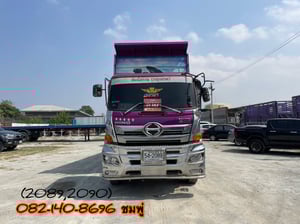สิบล้อดั้มพ์ HINO FM2P 380  แรง ปี 2565 (2089,2090)