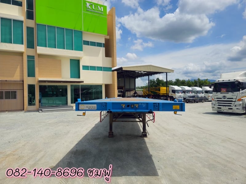 หางพื้นเรียบ  สามเพลา  อู่ WAFA  ปี 65 (8655)