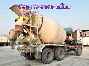 สิบล้อโม่ปูน HINO 500 FM1A 330แรง ปี 2555 (1281)