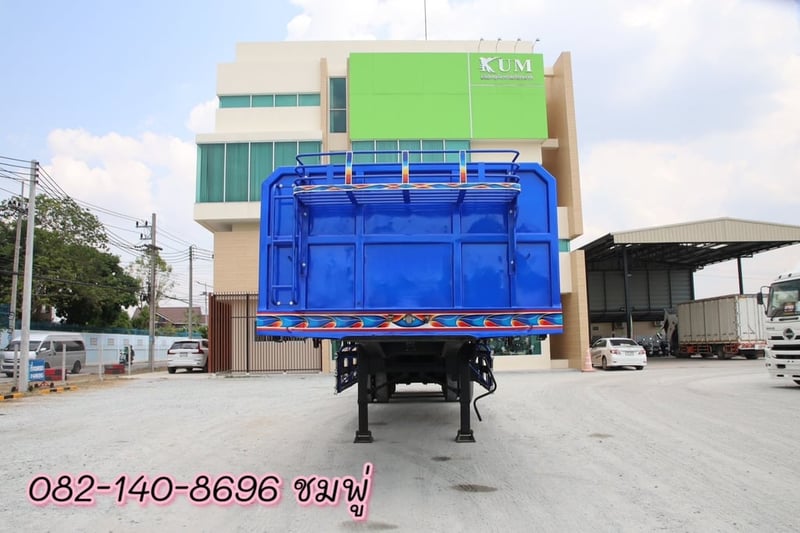 💥📣ช็อปหัวพร้อมหางกับKUM ลุ้นรางวัลหน้างาน และส่วนลดอีก 50,000.-💥📣  หางพื้นเรียบ สามเพลา  อู่ CTT ปี 65 (1885)