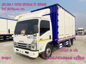 หกล้อตู้สิบบาน ISUZU NPR 150แรง ปี 2565 (5464) หกล้อตู้สิบบาน ISUZU NPR 150แรง ปี 2565 (5464)