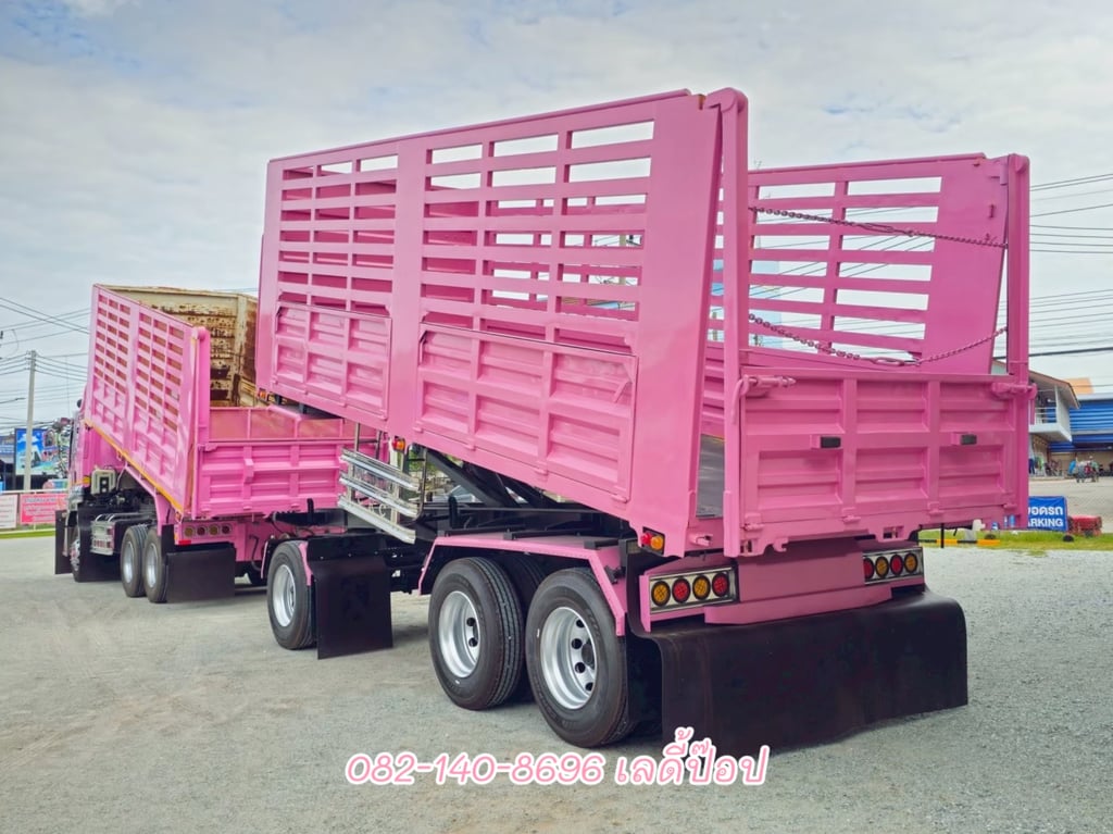 สิบล้อดั้มพ์พ่วงเกษตร ISUZU FXZ 360แรง ปี 2566 (1364,2110)