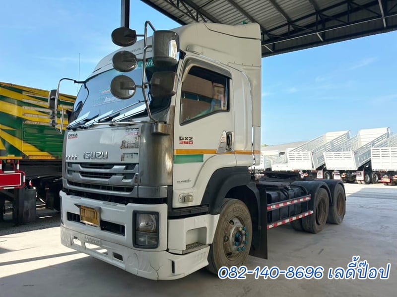 สิบล้อหัวลาก ISUZU GXZ 360แรง ปี 56 (1581)