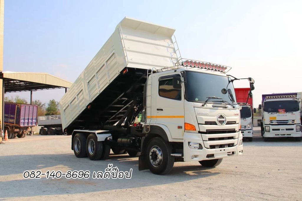 สิบล้อดั้มพ์ HINO FM1A 344แรง ปี 2565 (2753)