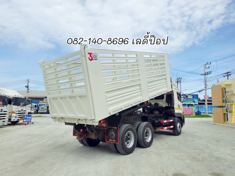 สิบล้อดั้มพ์ HINO VICTOR 500  FM1A 344แรง ปี 66 (7371)