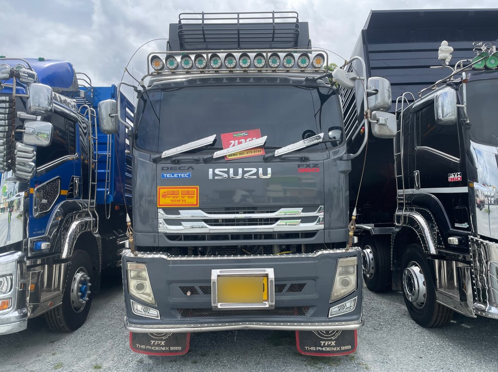 สิบล้อดั้มพ์ ISUZU FXZ 360 แรง ปี 2566 (7740)