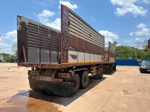 สิบล้อดั้มพ่วงแม่ลูก ISUZU FXZ 360 ปี 2565 (1903)(1904)
