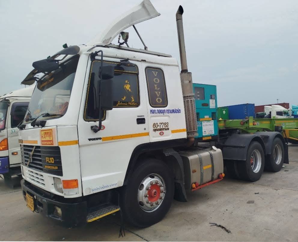 VOLVO FL รถบรรทุก หัวลาก 10ล้อ หัวลาก เฉพาะหัว ปี1996 เลขไมล์มากกว่า 800,000 กม.