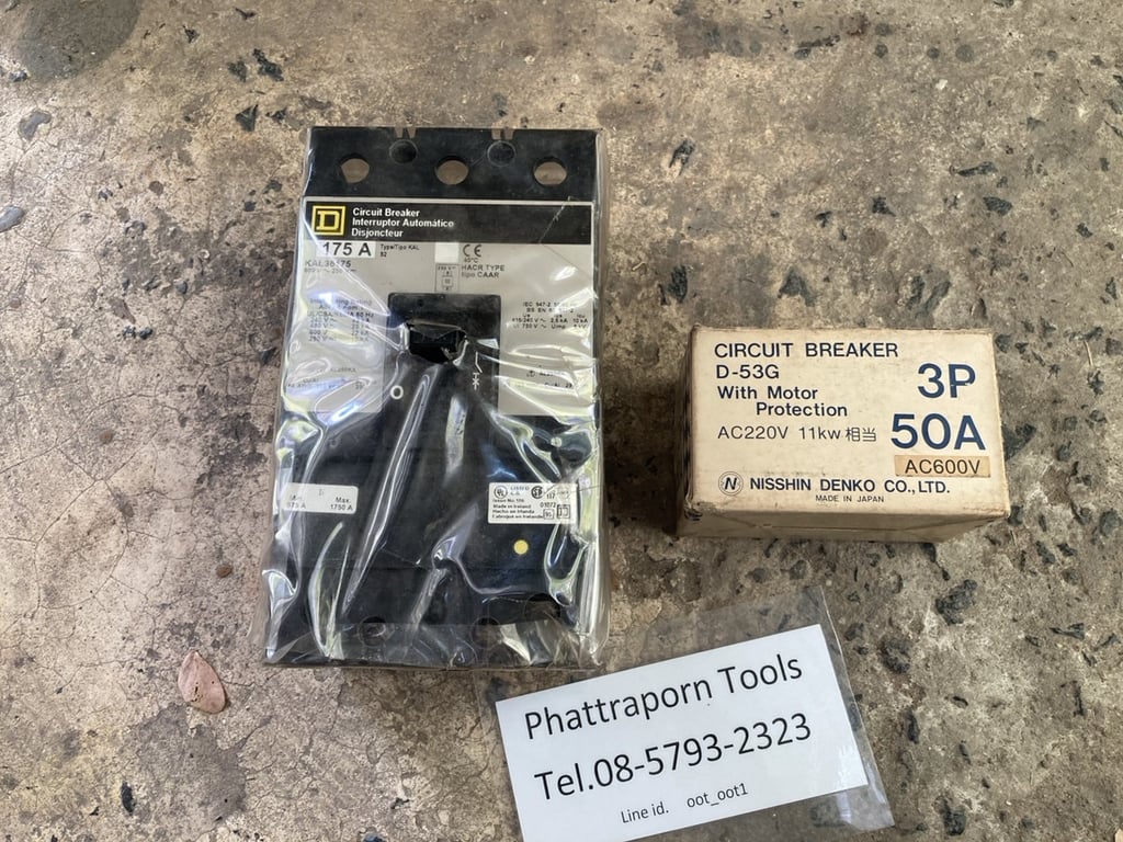 kal36175 Square d main circuit breaker 175A kal36175+Nisshin50A 