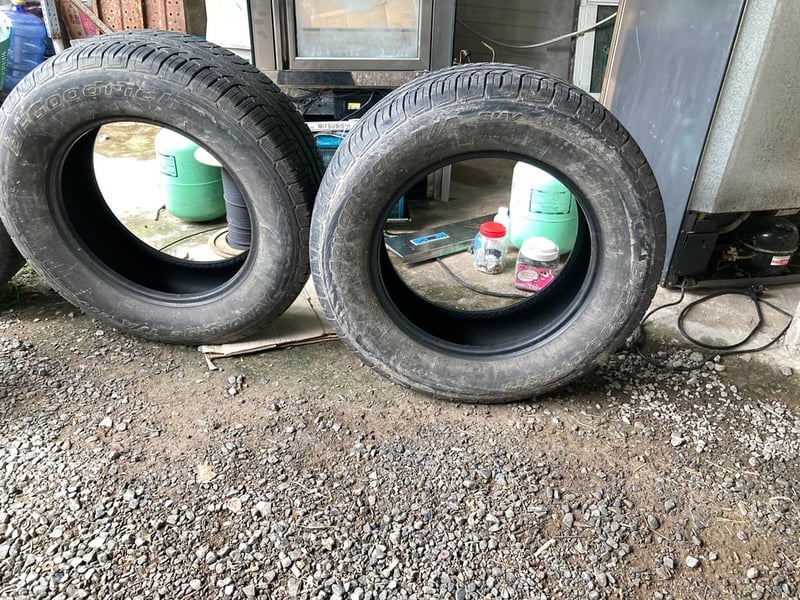 BF Goodrich 265-60R18 ยางมือ2 รับเองในเมืองโคราช