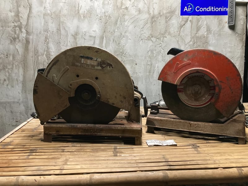 MAKITAญี่ปุ่น เครื่องตัดเหล็ก2เครื่อง 14นิ้ว+16นิ้ว