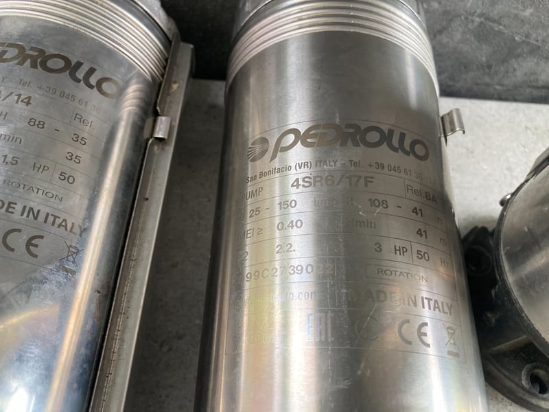 หัวปั๊มน้ำITALYขนาด4นิ้ว