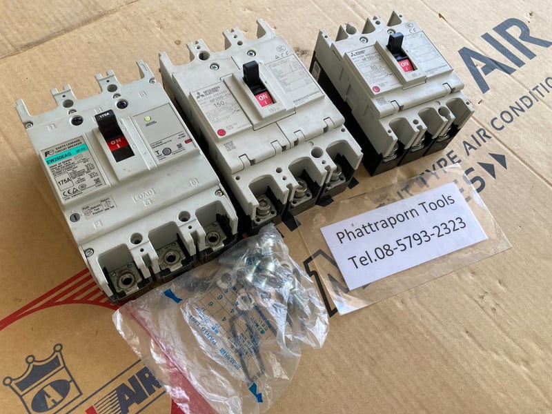 ขายรวมFUJI EW250EAG 3P 175A+Mitsubishi NF250 CV 3P 150A +80A