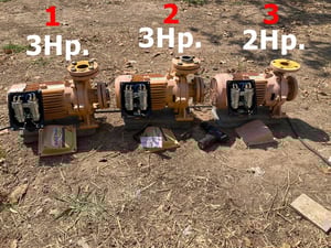 ปั๊มน้ํามิตซูบิชิ3Hp.+2Hp. ไฟบ้าน2สาย ปั๊มน้ํามิตซูบิชิ3Hp.+2Hp. ไฟบ้าน2สาย