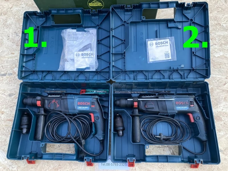 BOSCH GBH2-26DFR สว่านโรตารี่3ระบบ