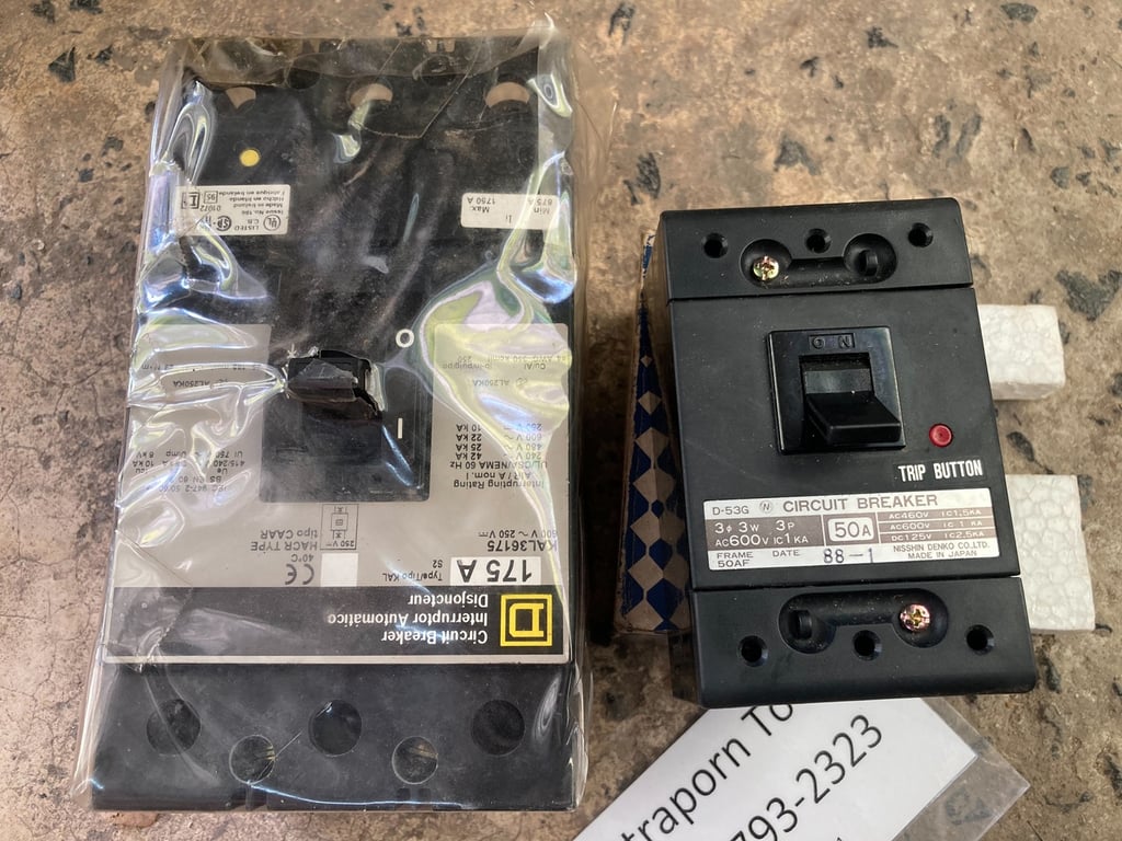 kal36175 Square d main circuit breaker 175A kal36175+Nisshin50A 