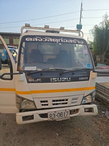 ISUZU NKR รถบรรทุก 6ล้อ ดั้มพ์ ปี2006 ประกันชั้น 1