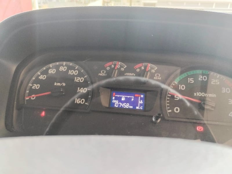 HINO FG 240แรงม้า รถบรรทุก 6ล้อ ตู้แห้ง ปี2022 เลขไมล์ 107,458 กม.