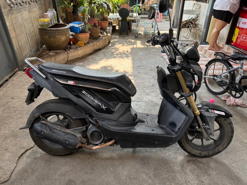 ขาย Honda Zoomer X ปี12 เครื่องเดิม เอกสารครบ รถบ้าน เจ้าของขายเอง