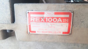 ขายเครื่องต๊าปเกลียวมือสอง  "  REX  "