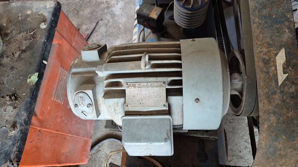 ขายมอเตอร์ มิซูบิชิ 1  แรง  แแรงถ่าน